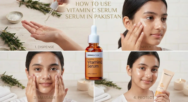 Vitamin C Serum in Pakistan: How to Choose and Use It