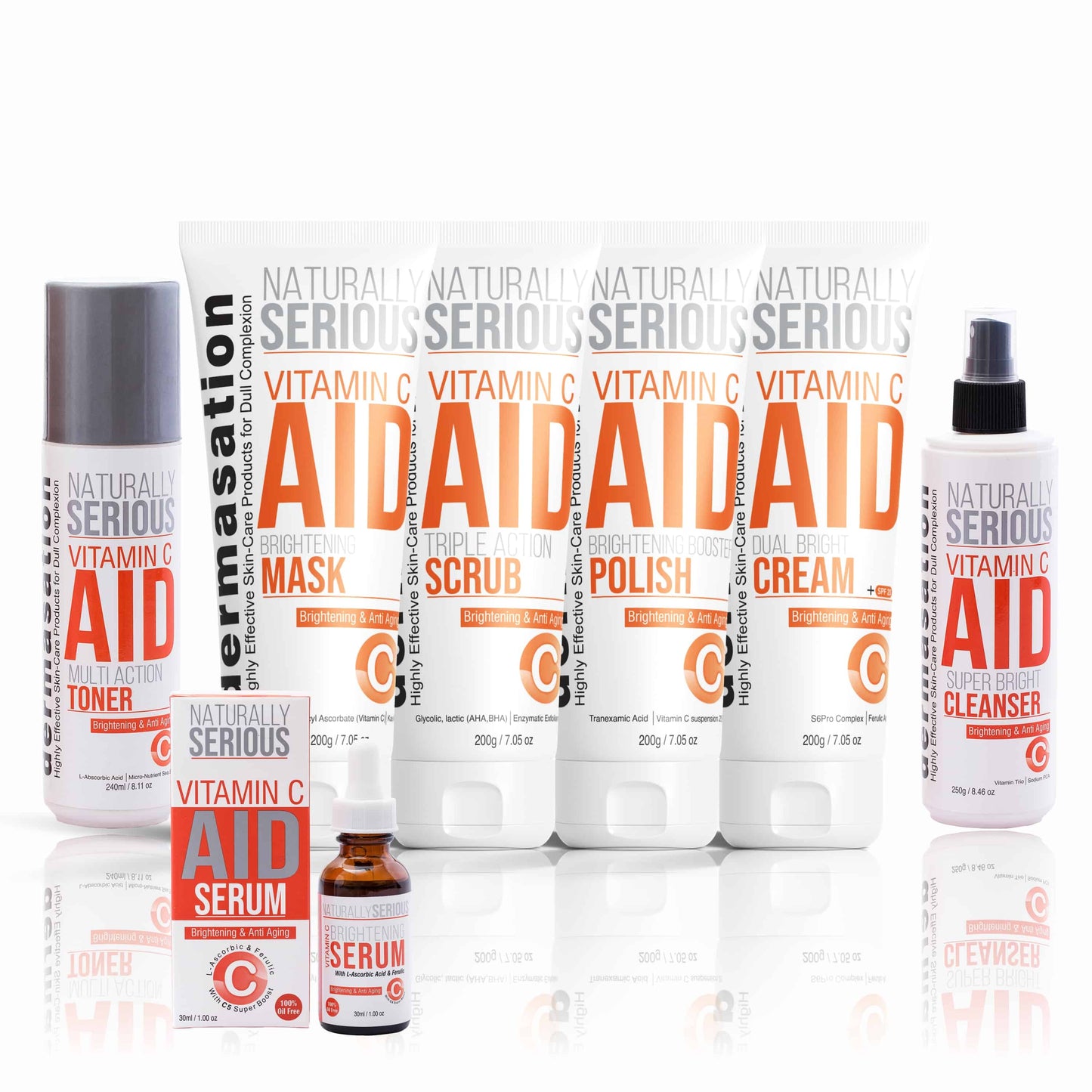 Vitamin C Facial Kit 200g with Serum
