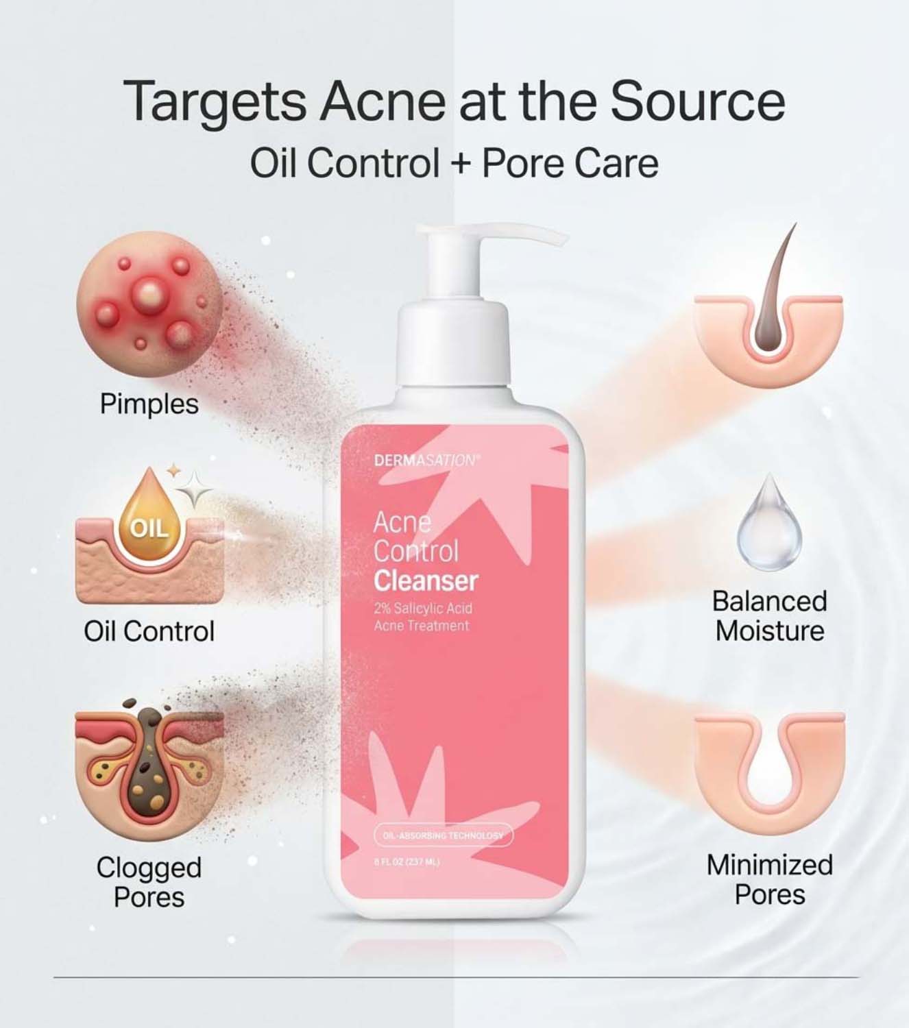 Acne Control Cleanser 237ML