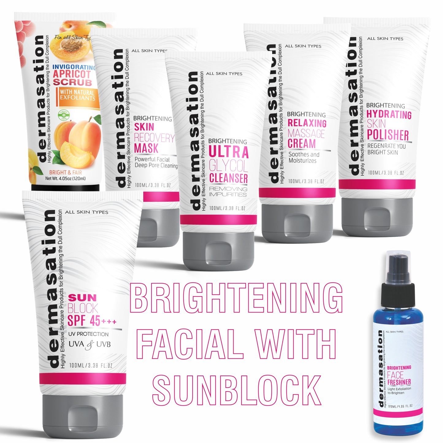 Whitening Facial Kit With SunBlock