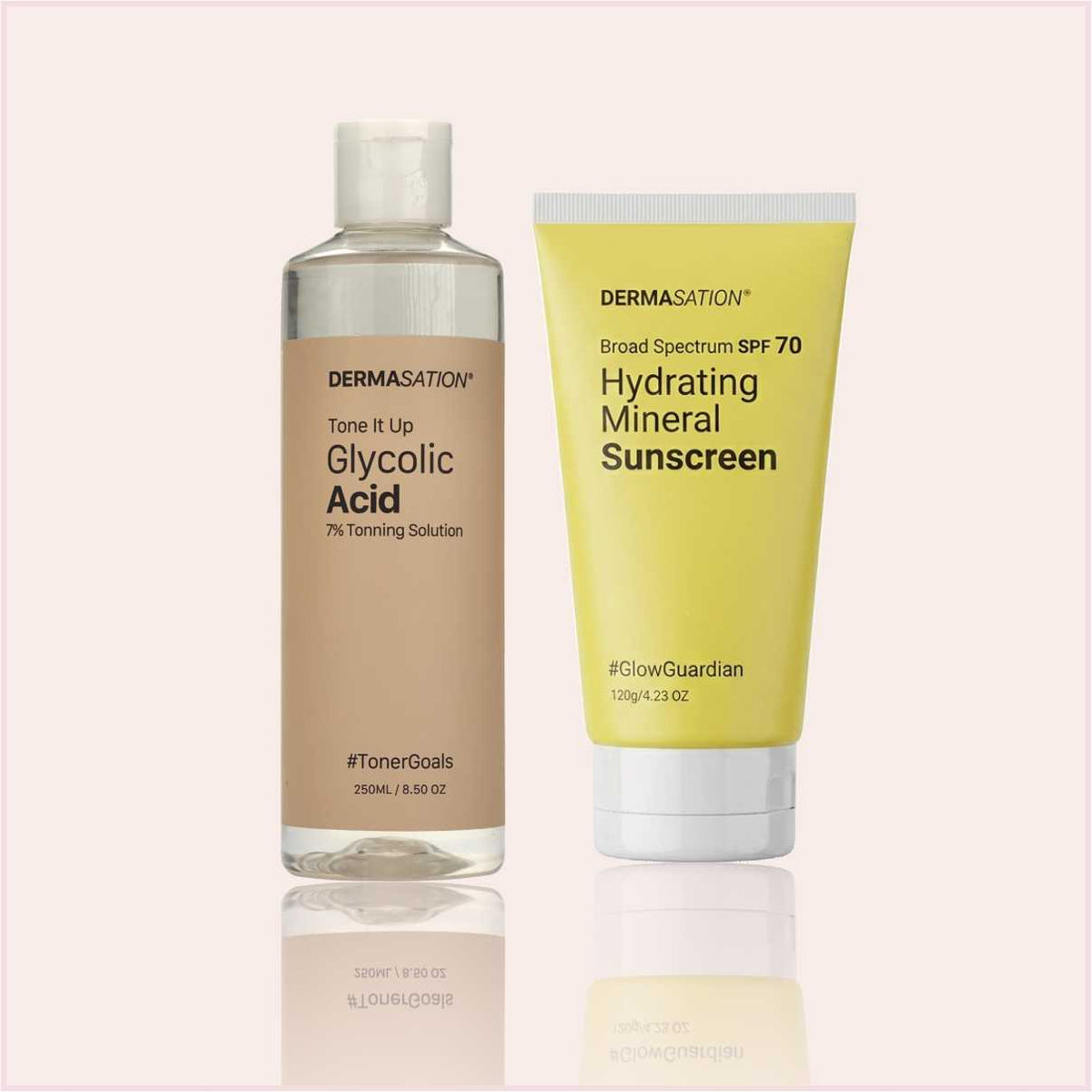 Repair & Protect Bundle | Glycolic Acid 7% Toner + SPF 70 Sunscreen