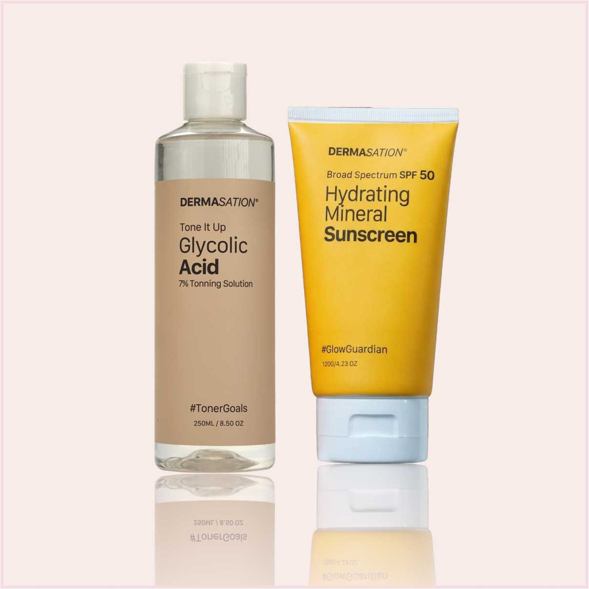 Repair & Protect Bundle | Glycolic Acid 7% Toner + SPF 50 Sunscreen