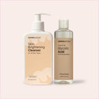 Skin Brightening Bundle | Glycolic Acid 7% Toner + Skin Brightening Cleanser