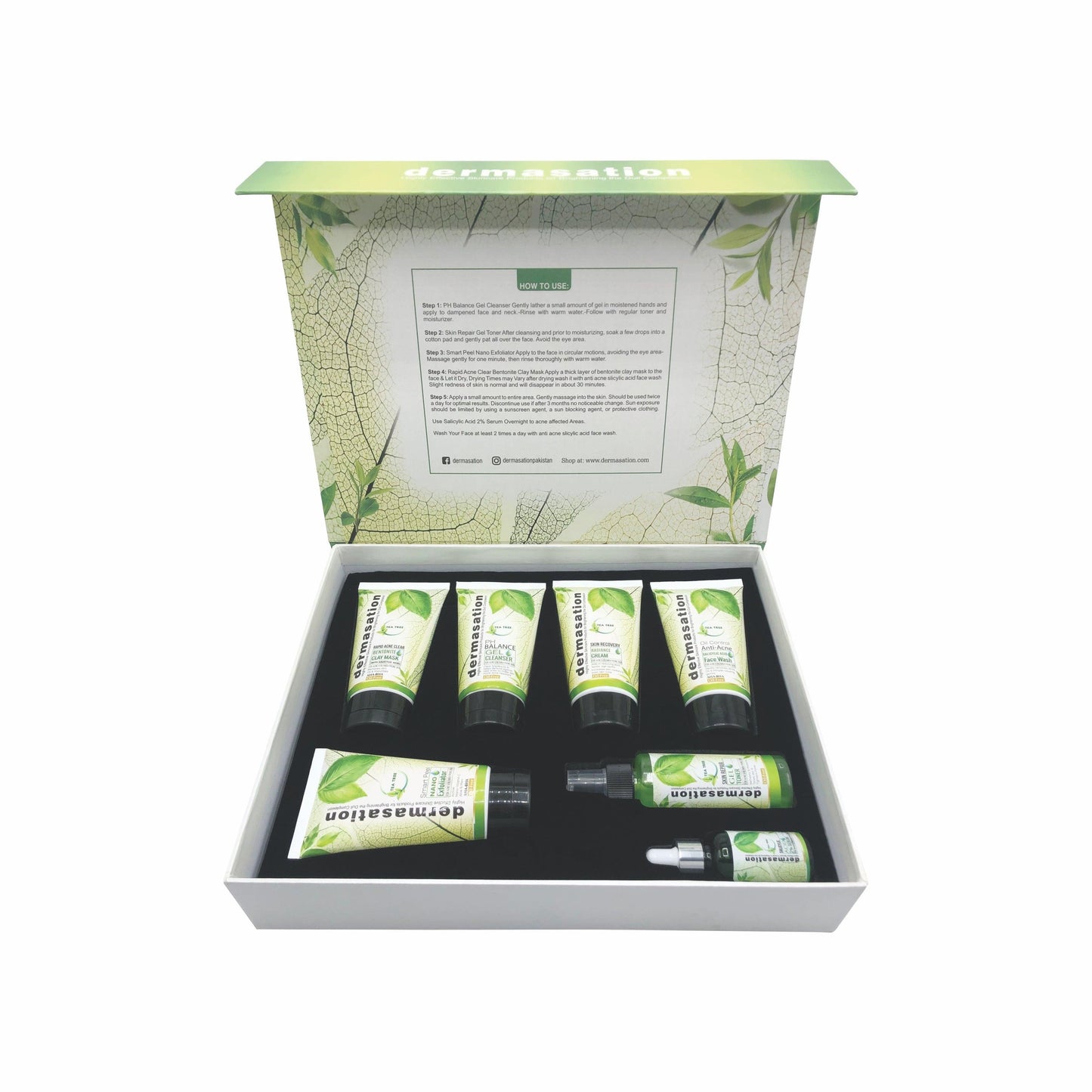 Acne Facial Kit with Serum - Dermasation