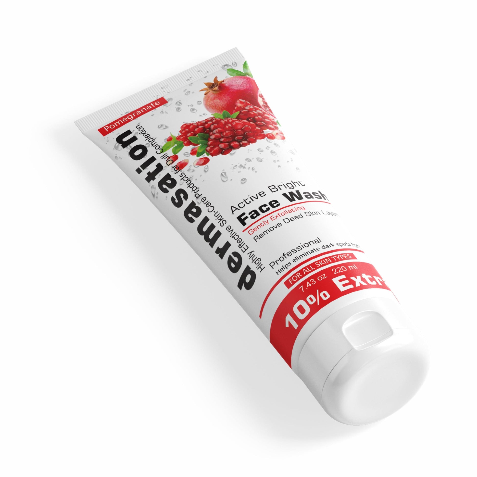 Active Bright Face Wash 220ml - Dermasation
